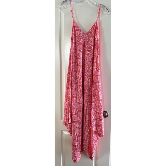 Vineyard Vines Women’s Maxi Sundress - Size Large -Pink Beach  Summer - Picture 1 of 6